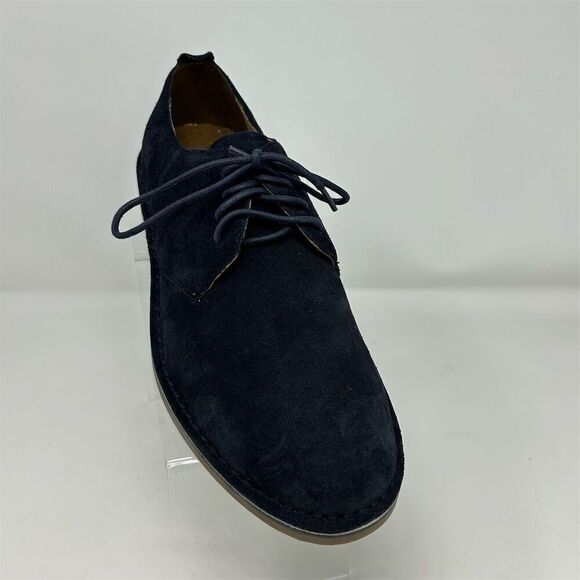 Florsheim Men\'s Blue Suede Slip-On Oxford Lace Up Shoes Size 11 Casual main image 9